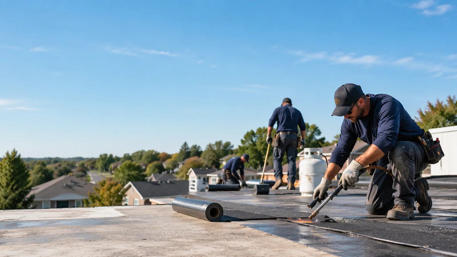 Flat Roof Leak Repair providers in Drummonds, TN